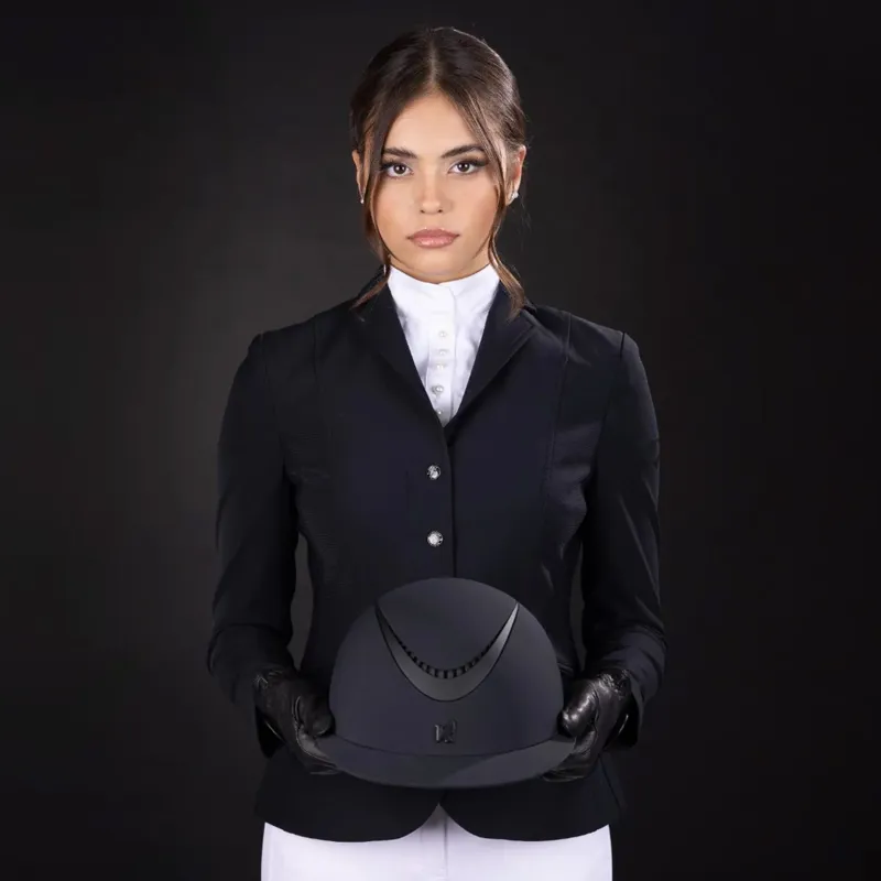 Karben Aria Ellipse Riding Hat - Black-6